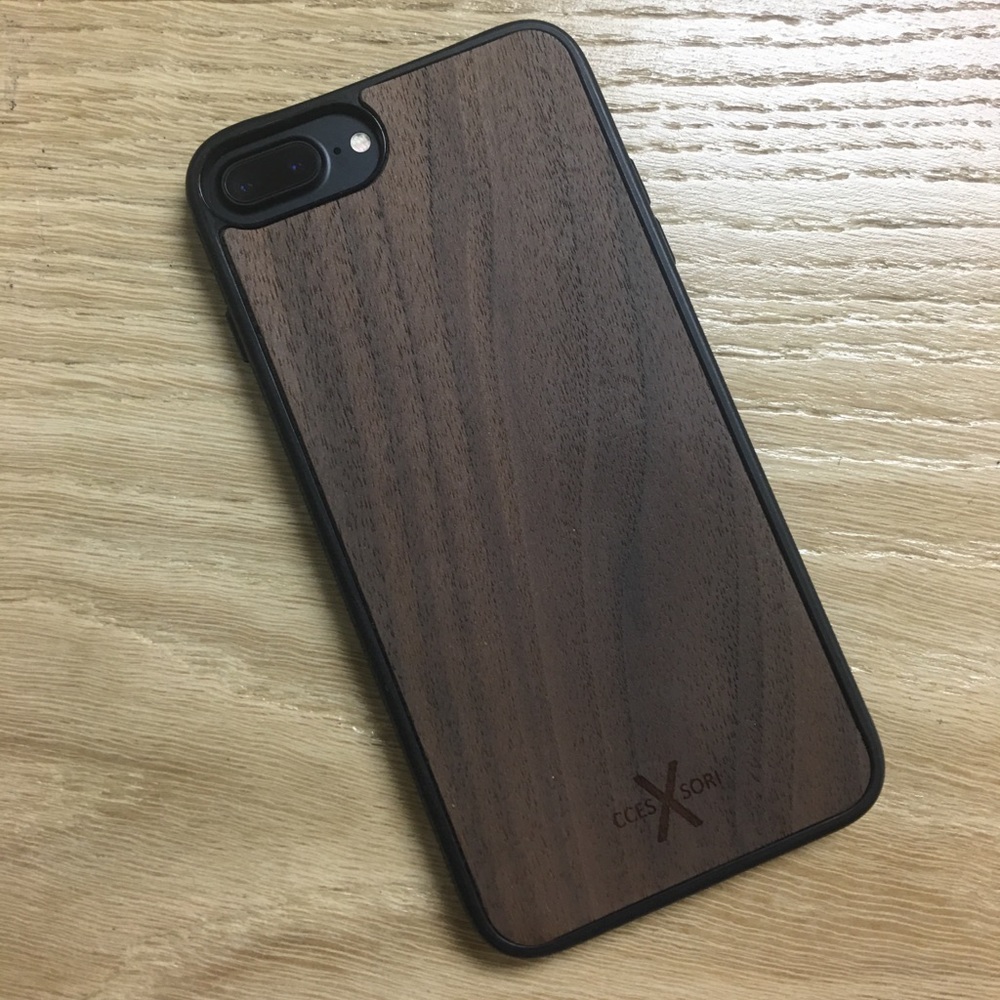 🌟iPhone 8/7 REAL Walnut Wood Case